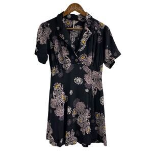 sachin and babi light blue dress Free People Fleur Du Jour Off-The-Shoulder Black Floral Embroidered Dress